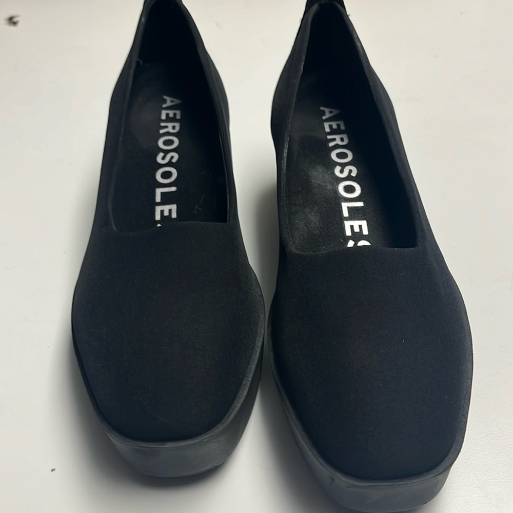 Never worn outside Aerosoles slip on shoes